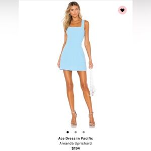 Amanda Uprichard Ace Dress in Pacific